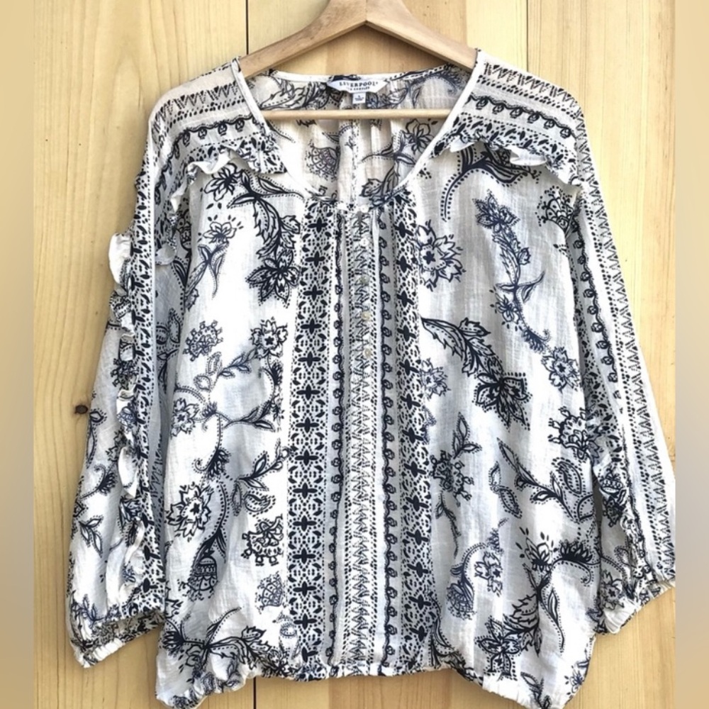 Liverpool Boho style top